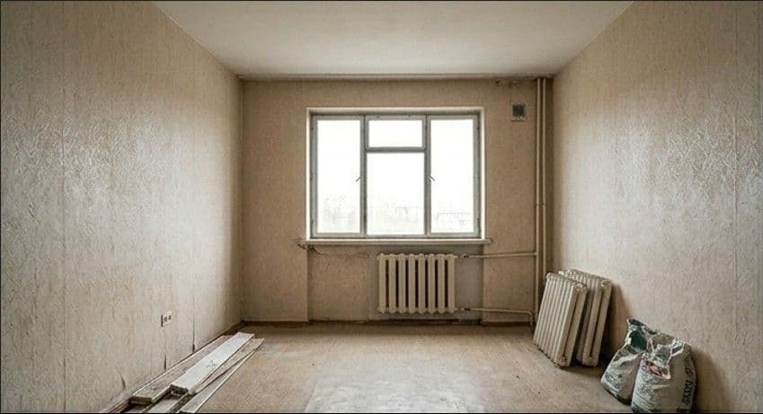 Dormitor înainte de renovare, KDMA Baia Mare